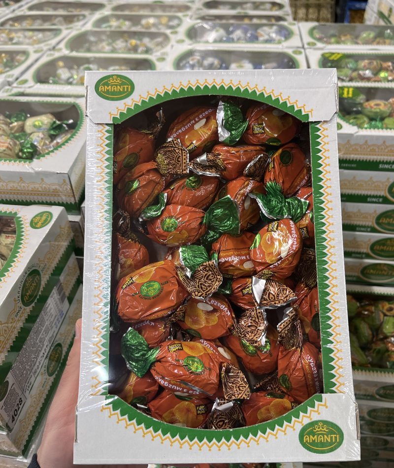 Цукерки мигдаль з курагою